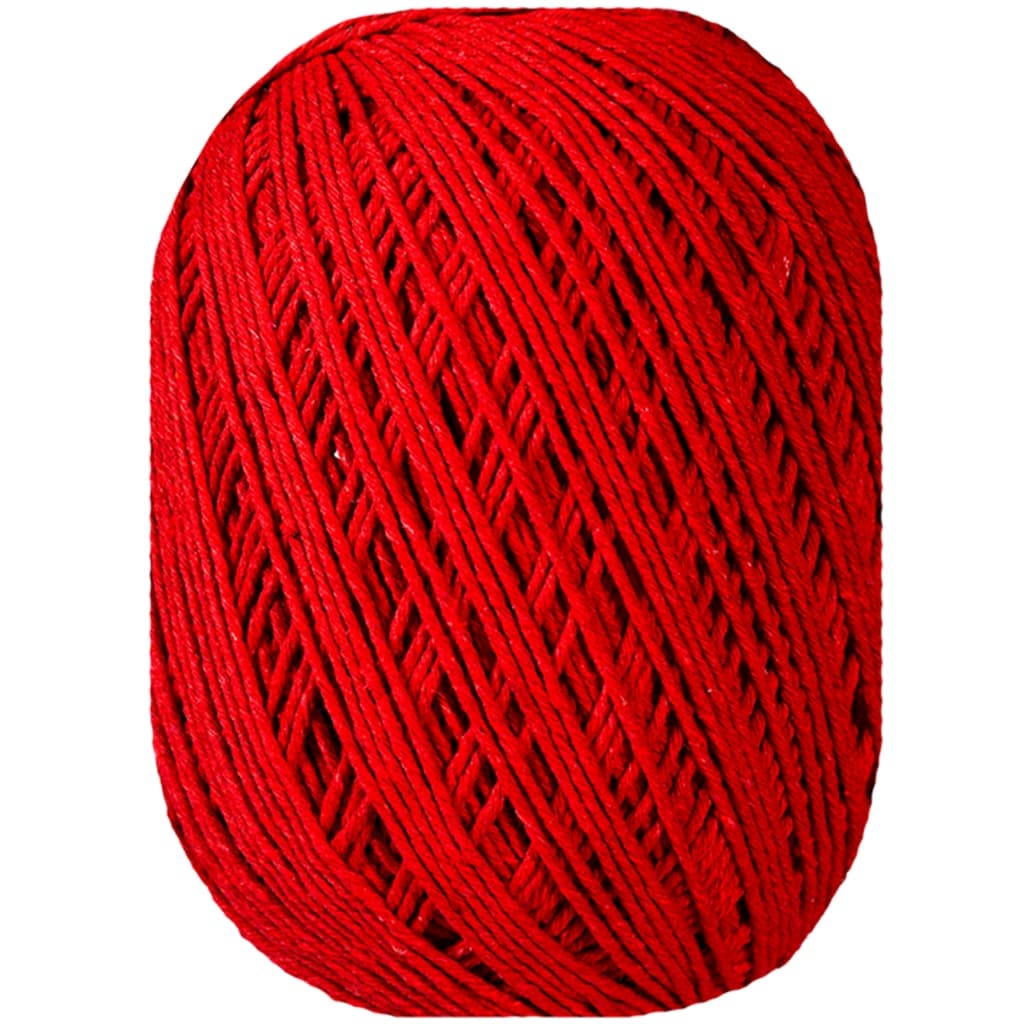 10 Barbantes Nº6 215g Fios De Algodão Linha Para Crochê Tricô Tapetes E Souplats Kit Promoção