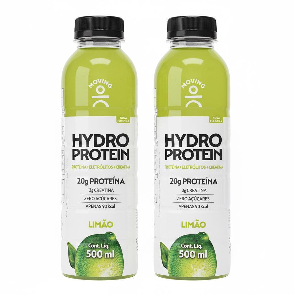 Kit Isotónico Hydro Protein Moving  20g Proteína Zero Açucares