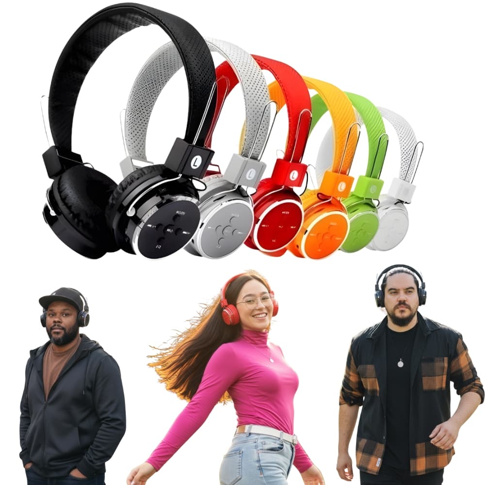Fone Headphone - Fone De Ouvido Sem Fio Bluetooth MicroSd - Usb B05