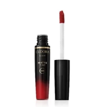 Batom Líquido Vermelho Radiante Eudora Make Forever Matte Tint 4ml