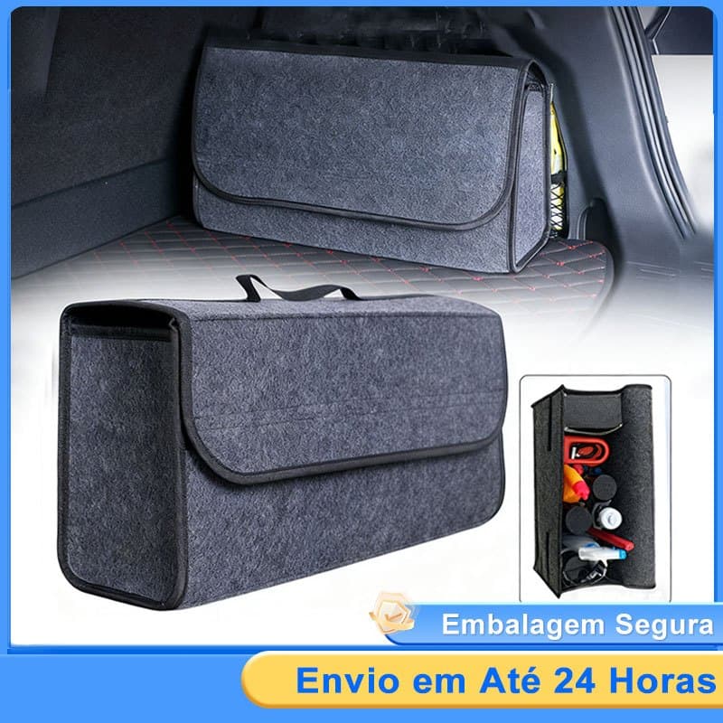 Bolsa De Armazenamento De Ferramentas De Carro Em Feltro Para O Porta-Malas Do Carro
