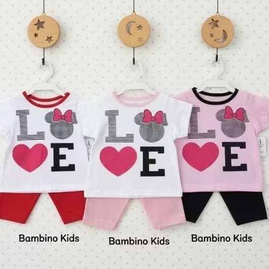 Conjunto de bebê Menina leg e blusa de manga curta conjunto bebê legging roupa de bebê feminina