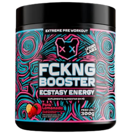 Pré Treino Fckng Booster Ecstasy Energy 300g - Under Labz