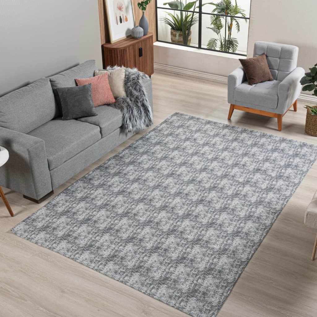 Tapete 4,00 M X 2,40 M Extra Grande Para Sala Quarto Antiderrapante Estampado