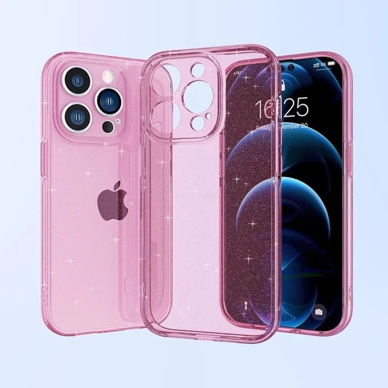 Capinha Samsung A10 A10S A05 A05S  A06 A07 A15 A14 A16 A25 A17 todos os Samsung e Glitter Brilho Silicone Capa estilosa
