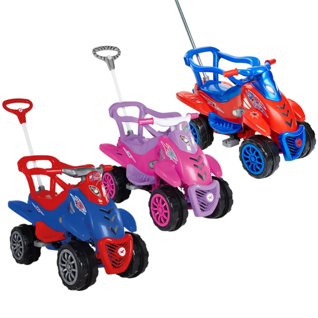 Carrinho Passeio Infantil Calesita 2 em 1 Com Pedal Cross Legacy