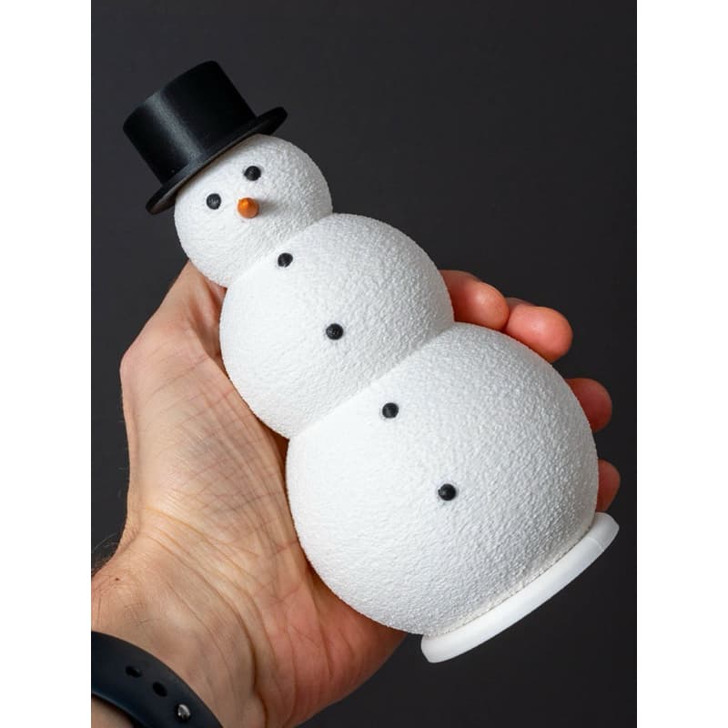 Luminária Boneco de Neve Natalino – Decoração Charmosa com Luz LED - Acompanha Vela de Led!
