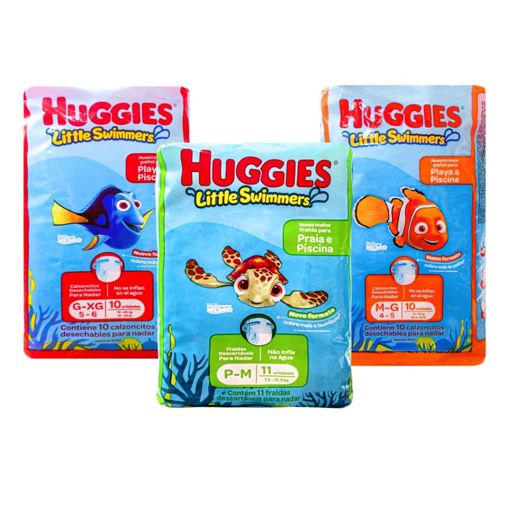 FRALDA INF HUGGIES LITTLE SWIMMERS PISCINA
