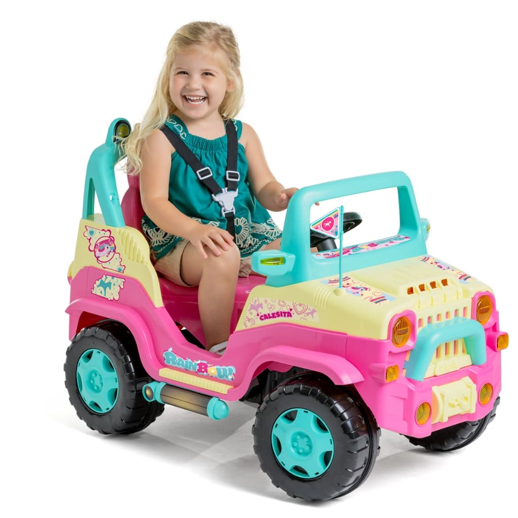 Carrinho De Passeio Andador Com Pedal E Empurrador Diipi Infantil Calesita