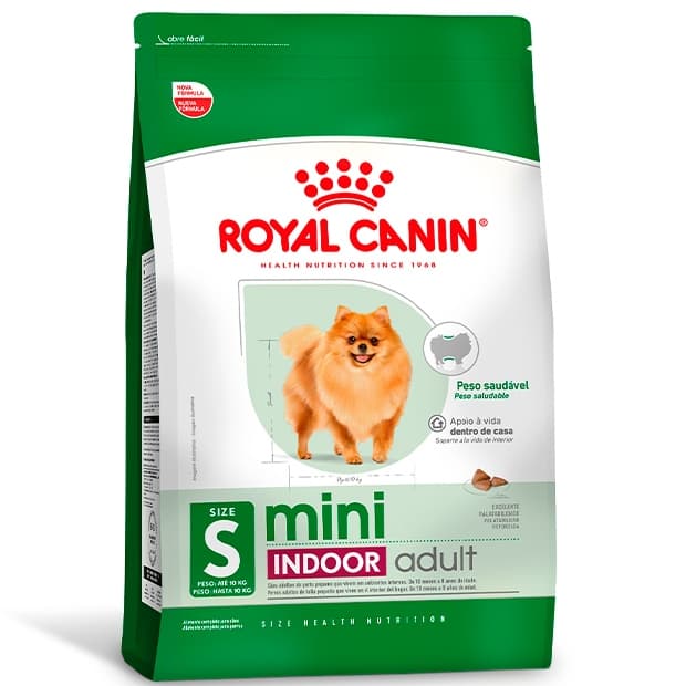Ração Royal Canin Mini Indoor Adult 2,5Kg