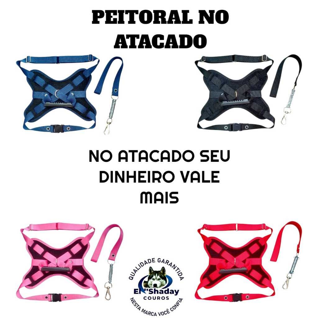 coleira peitoral Coleira peitoral no atado coleira peitoral guia reforçado antipuxão pitbull pet rotwailler regulavel