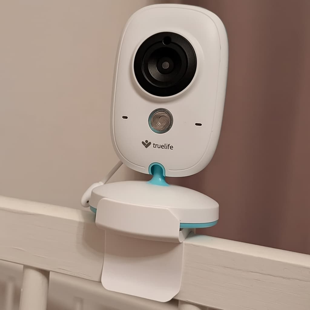 Suporte de Babá Eletrônica Para Berço Ajustável Universal  Flexível Resistente