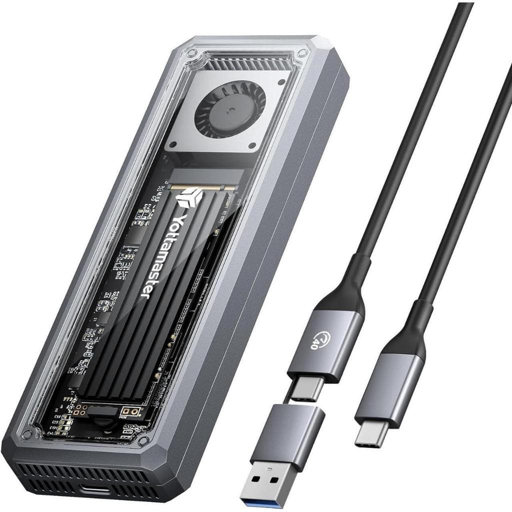 Case Externo SSD Nvme M.2 Thunderbolt 3/4 USB 4.0 40Gbps