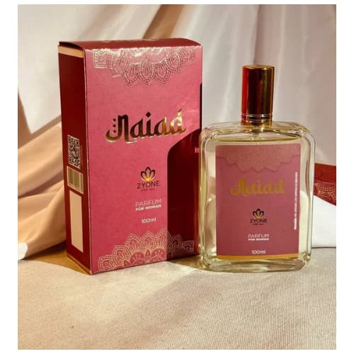 Perfume Naiad Feminina Arabe zyone Alta fixação 25%de essecia importada perfume Fakhar Rose