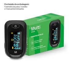 Oxímetro de Dedo Multilaser Oxygen HC261 - 1 unidade