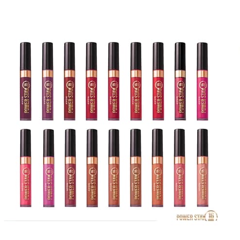 Batom Líquido Power Stay Matte Glitter ou Matte 16h  Avon