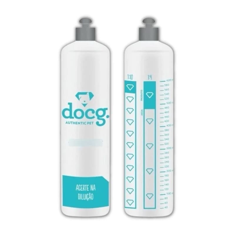 2 Almotolia Squeeze para diluição de shampoo Condicionador 600ml