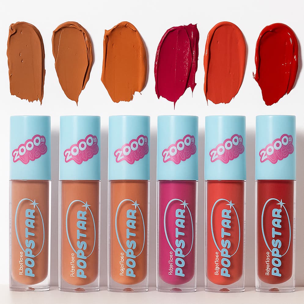 Batom Líquido Girls Culture Popstar Ruby Rose HB-L6204 Batom Matte Maquiagem