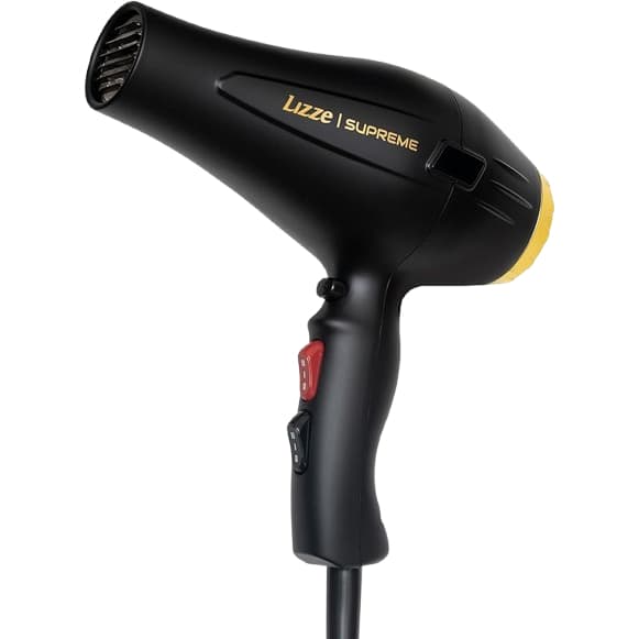 Secador de Cabelo Lizze Supreme Profissional Preto e Dourado 2600w