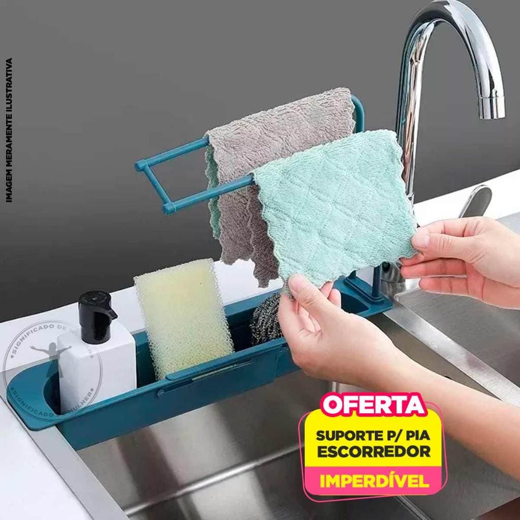 Suporte Organizador Multiuso Com Adesivo Para Banheiro Multiuso Banheiro cozinha