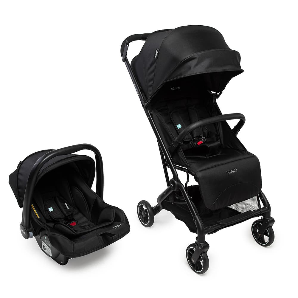 Carrinho Travel System Nino DUO com bebê conforto Infanti