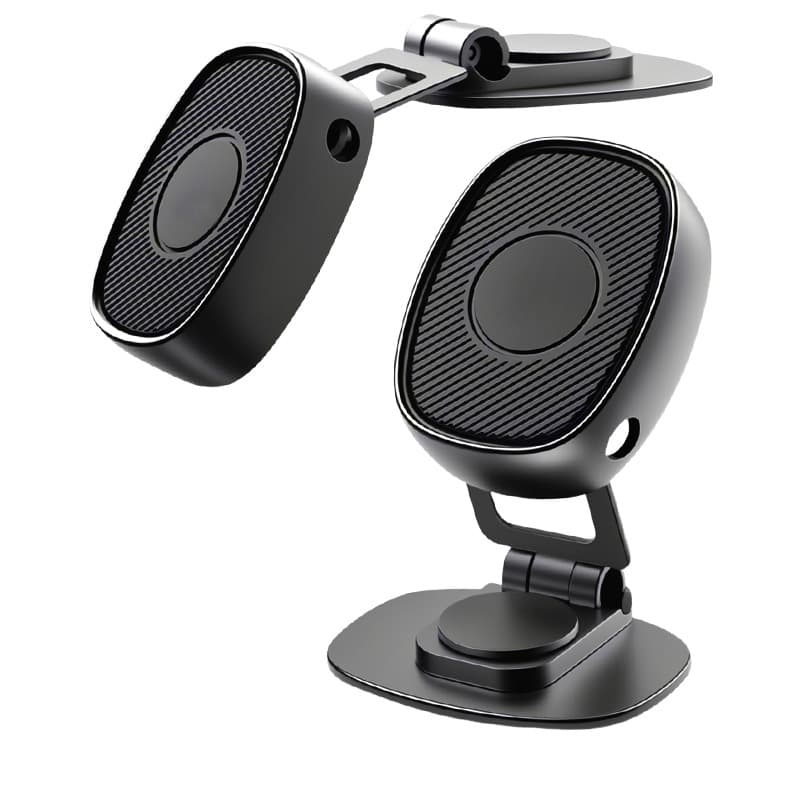 Suporte Celular Carro Universal 360º Ajustável Robusto e ímã forte Metal aeronáutico