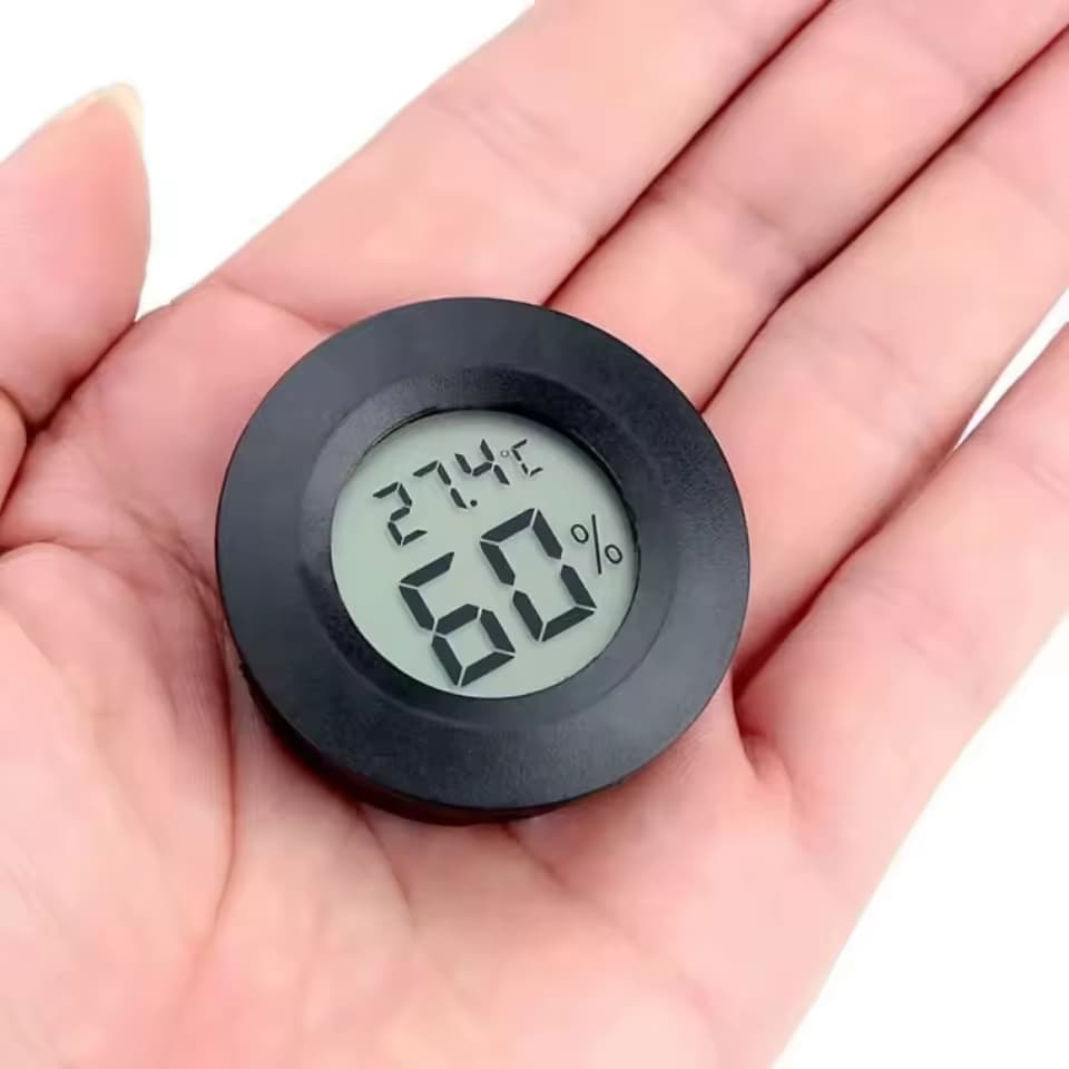 🔥 Higrômetro com Termômetro Digital – Controle de Umidade e Temperatura para Filamentos 3D
