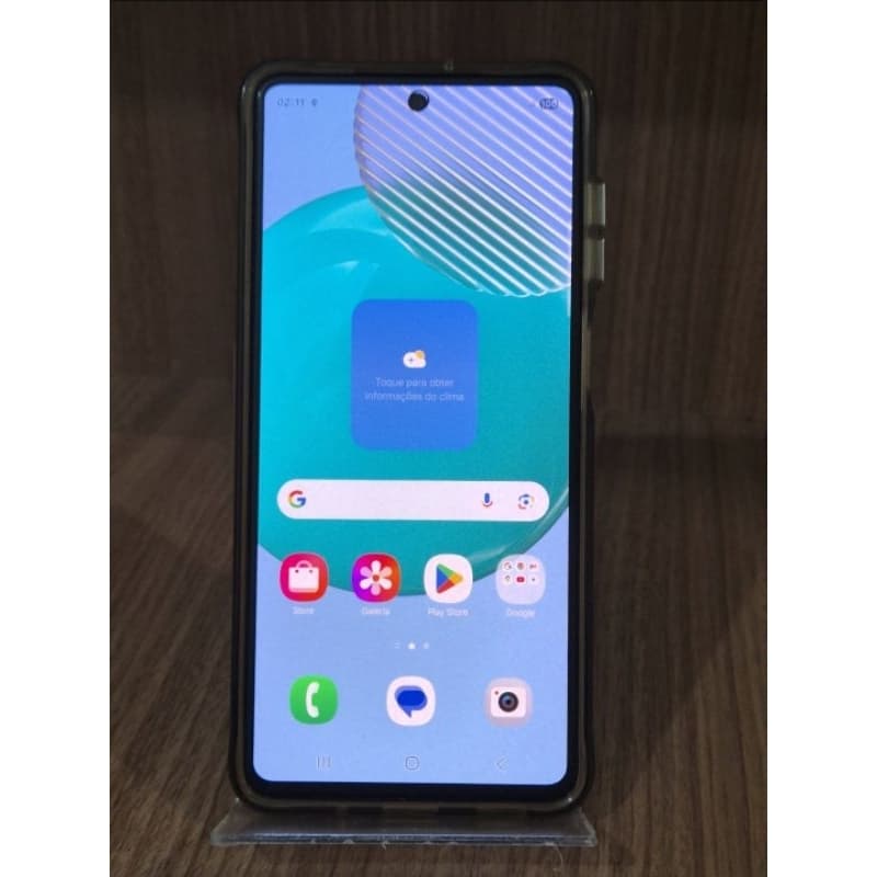 SMARTPHONE SAMSUNG M54  CÂMERA DE 108 MP + NFC + CARREGAMENTO RÁPIDO + CAPAS + PELÍCULAS + CARREGADOR