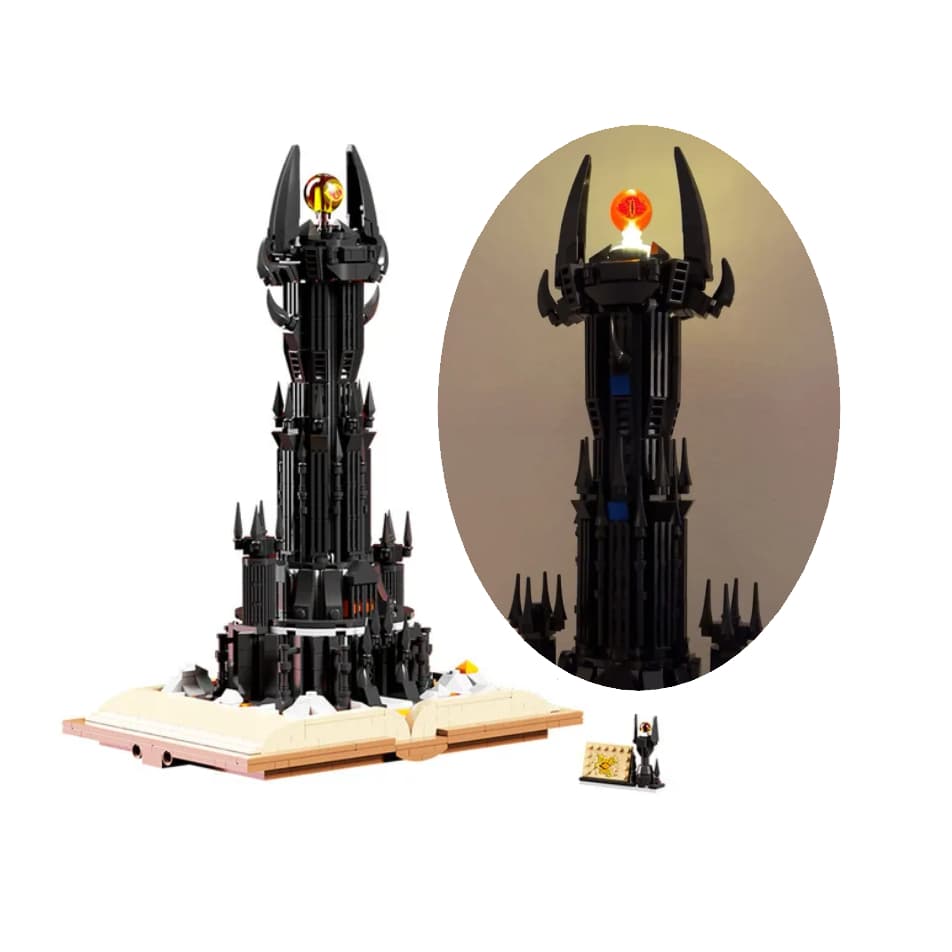 Bloco De Montar Senhor Dos Anéis (n Torre Sauron ão É Lego)