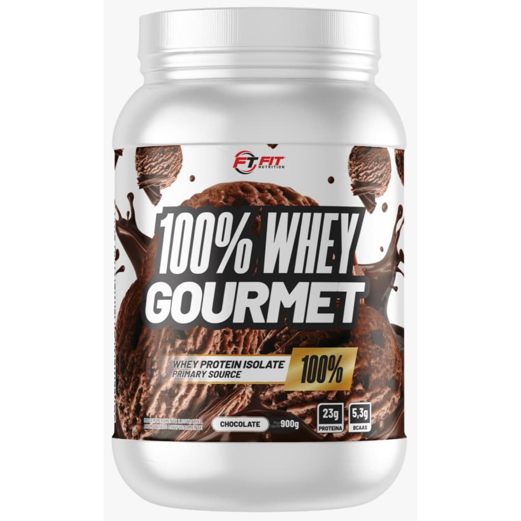 Whey Protein Concentrado Isolado Whey de Chocolate 23g Proteína CHOCOLATE 900g Pote