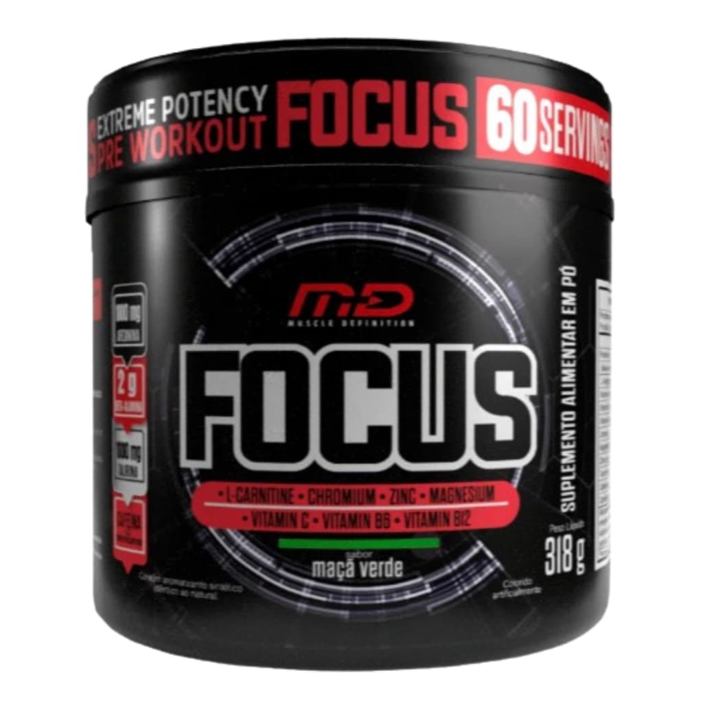 MD Focus Pré Treino 318g Pré Workout