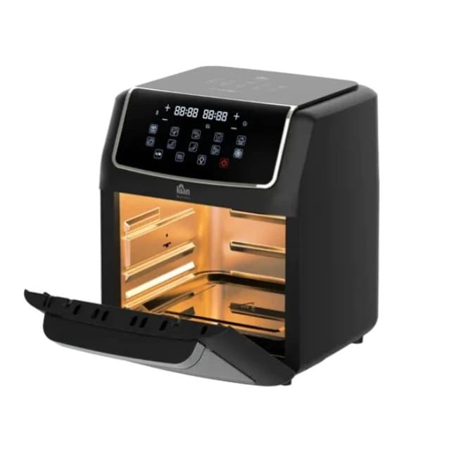 Air Fryer Oven Kian AFO-101D 12 Litros 1900W – Forno Fritadeira Elétrica Digital Preto 127V