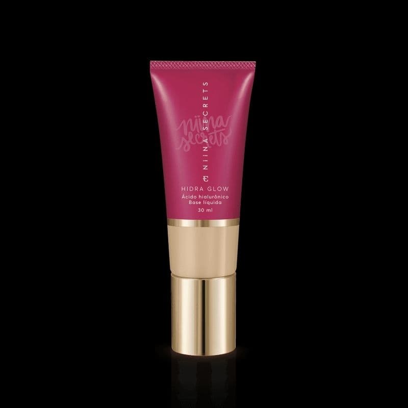 Base Niina Secrets Liquida Hidra Glow 30ml cores - Eudora