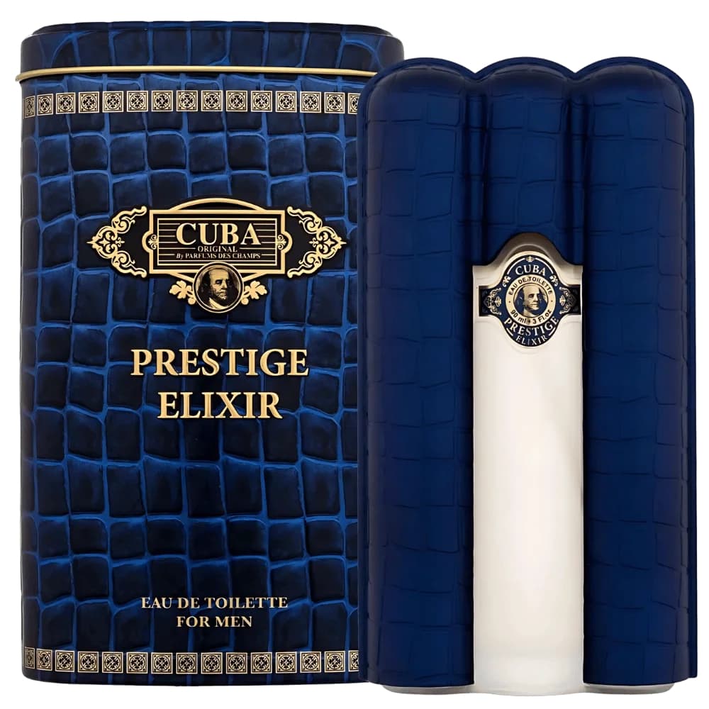 Perfume Cuba Prestige Elixir for Men 90ml EDT Importados Masculino Envio Imediato