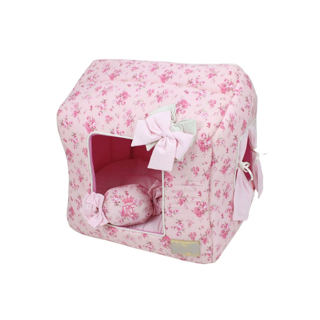 Casinha Pet Pata Chic Doce Flor - Rosa