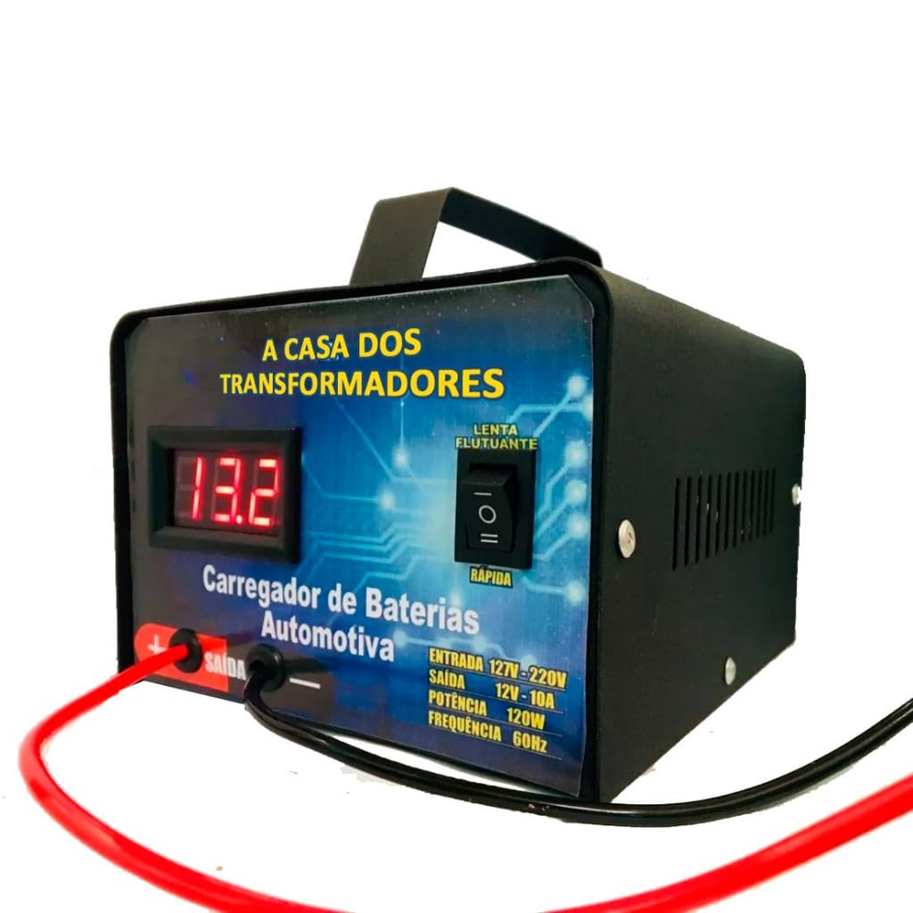 Carregador automotivo VOLT. 12V 20ah Caminhão Truck carro Náutica, Moto Até 300 Amperes CBV 20AH Inteligente