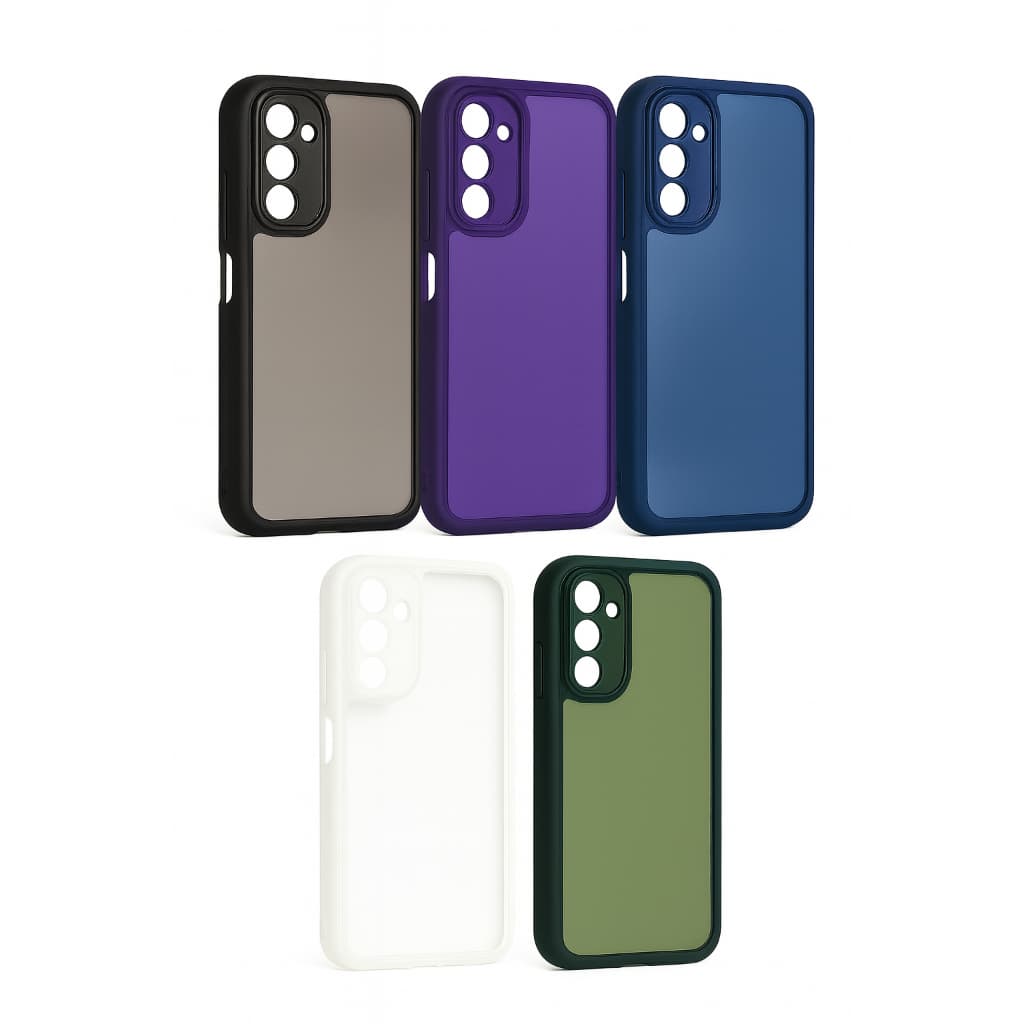 Capinha Compatível A12  A13 ,A14 ,A03, A04E ,A04S,A15,A24,A54,A55 A56 A36 A06 Transparente com Borda emborrachada