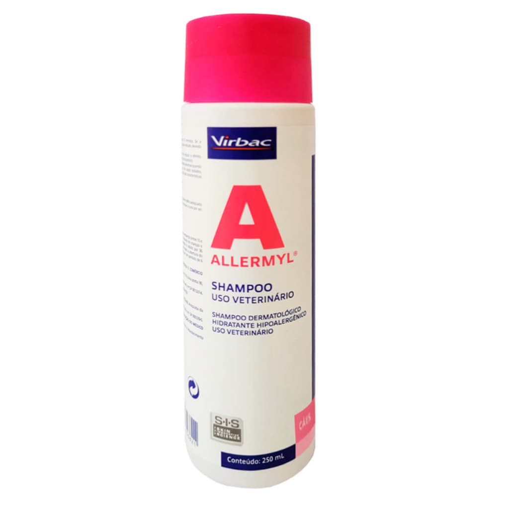 Shampoo Allermyl Glyco 250 Ml Virbac - Shampoo Para Cães