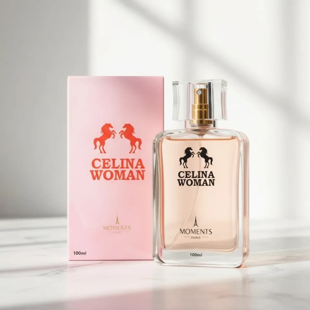 Perfume Importado Feminino Celina Woman - 100ml EDP Moments Paris