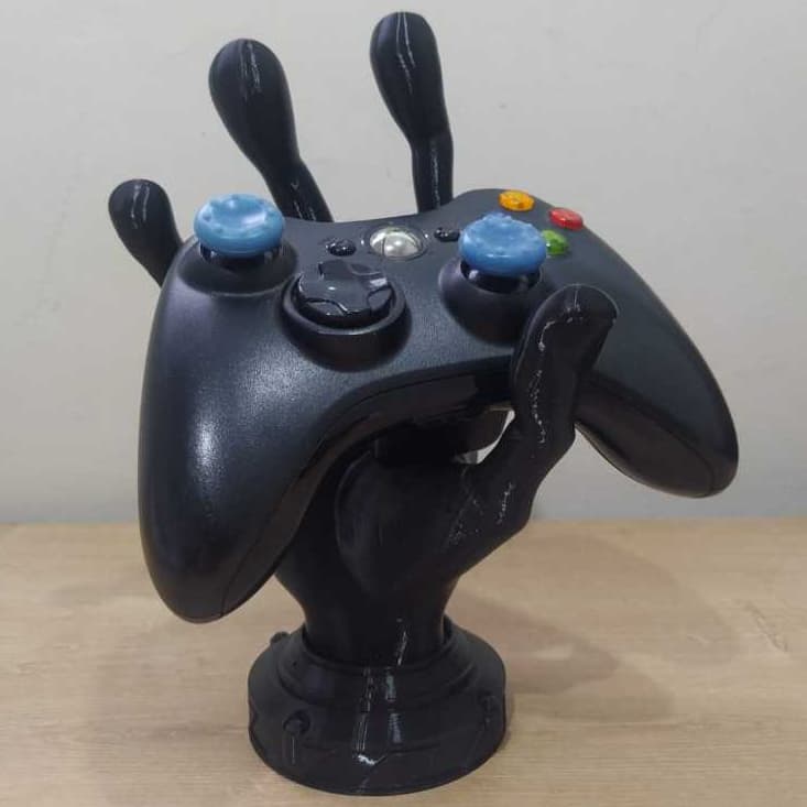Suporte Controle Gamer em Formato de Mão – Para Controle de Videogame PS5 e Xbox 22cm