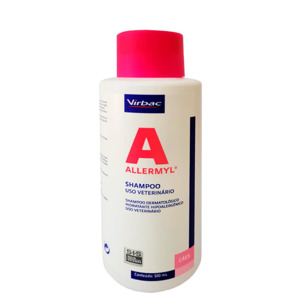 Shampoo Para Cães Virbac Allermyl Glyco 500 Ml