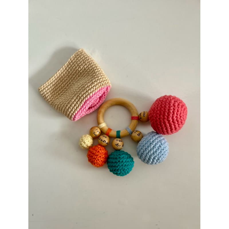Kit Argola didática e boca didática amigurumi/ crochê