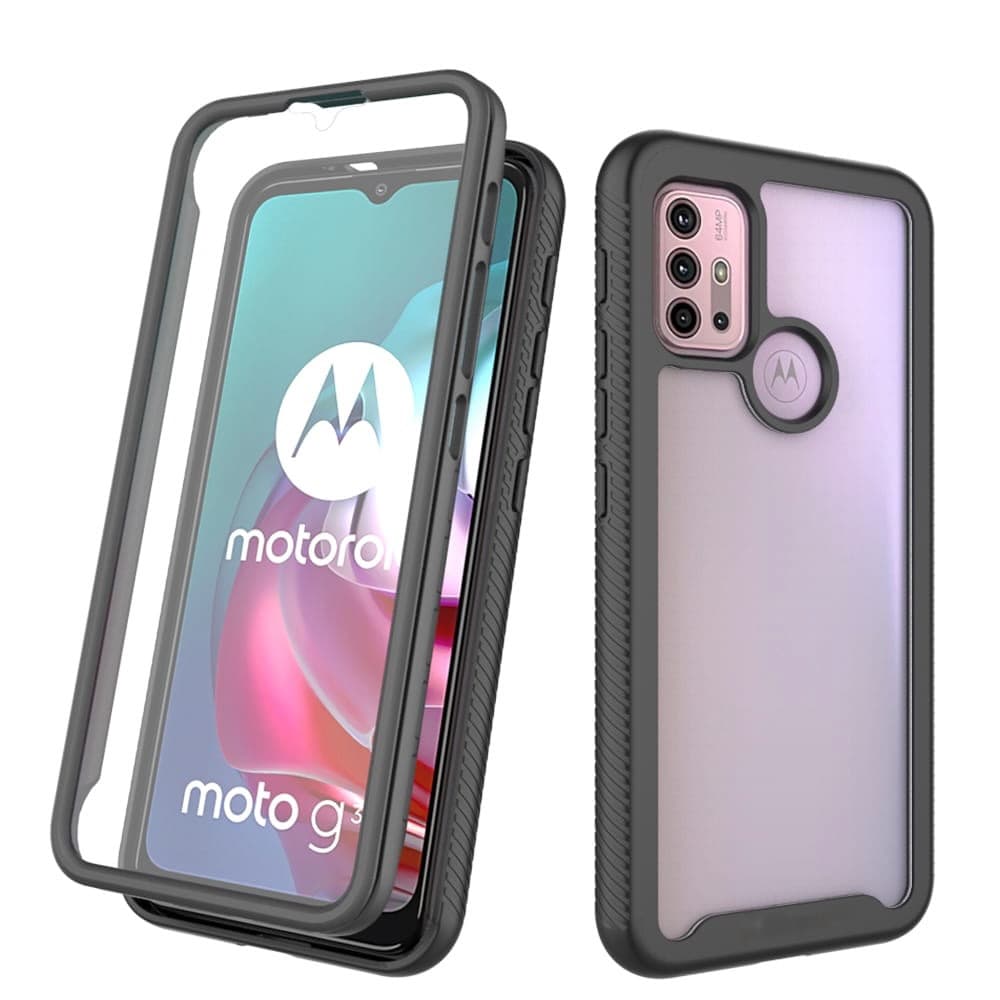 Capa Frente E Verso 360 Anti Impacto Para motorola Moto G20/moto g10/ moto g30 incluso película na parte frontal