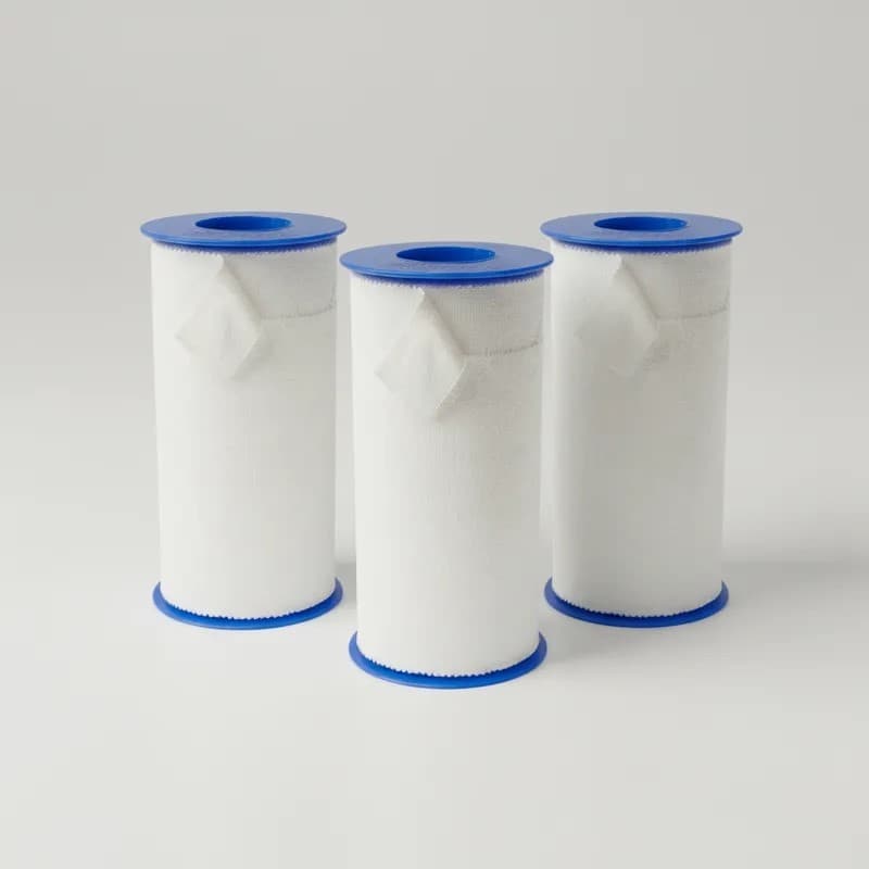 KIT 3 ESPARADRAPO GRANDE ROLO 10CM X 4,5M BRANCO