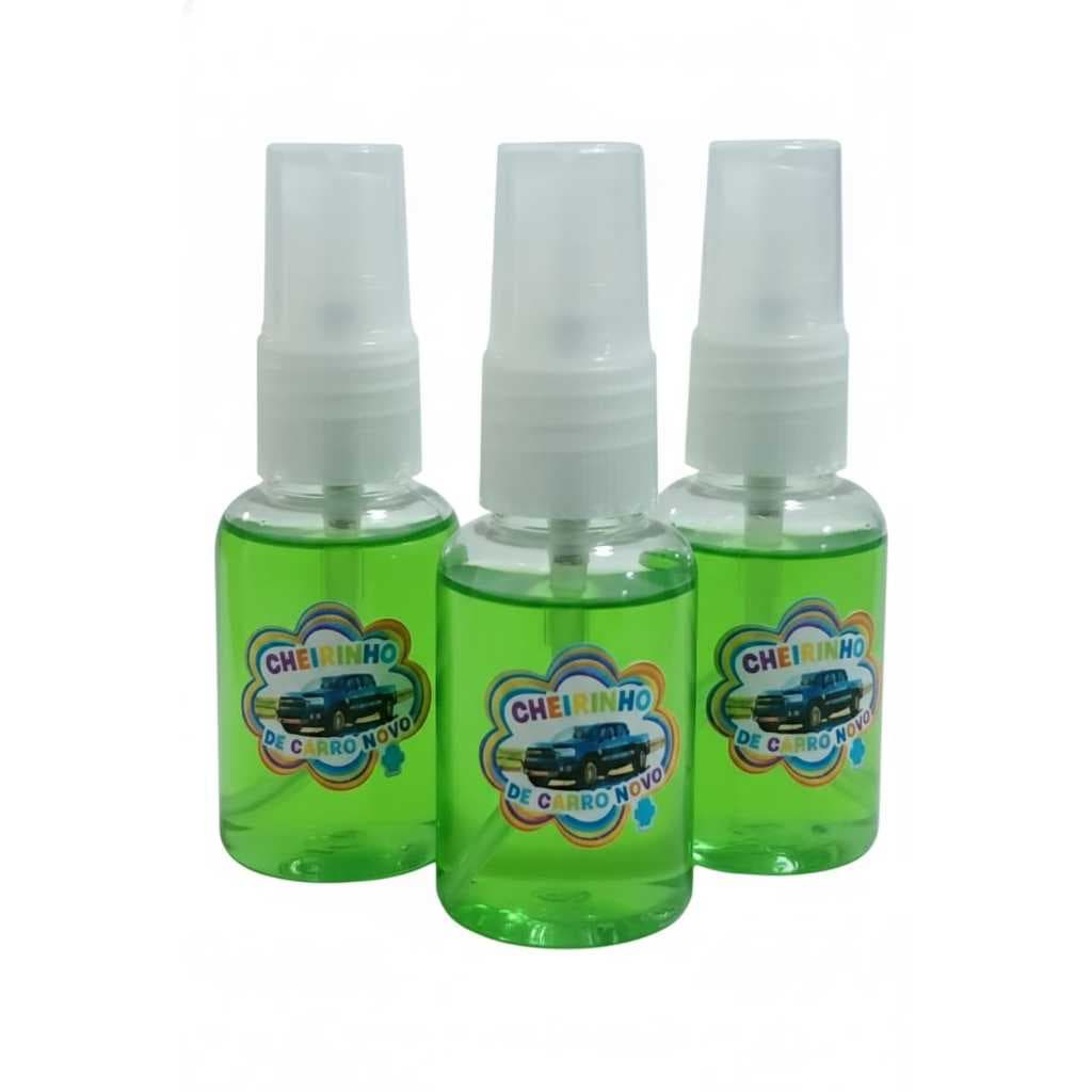 Kit 3 Cheirinho CARRO NOVO Spray Automotivo para Carro Aromatizante de Qualidade Concentrado