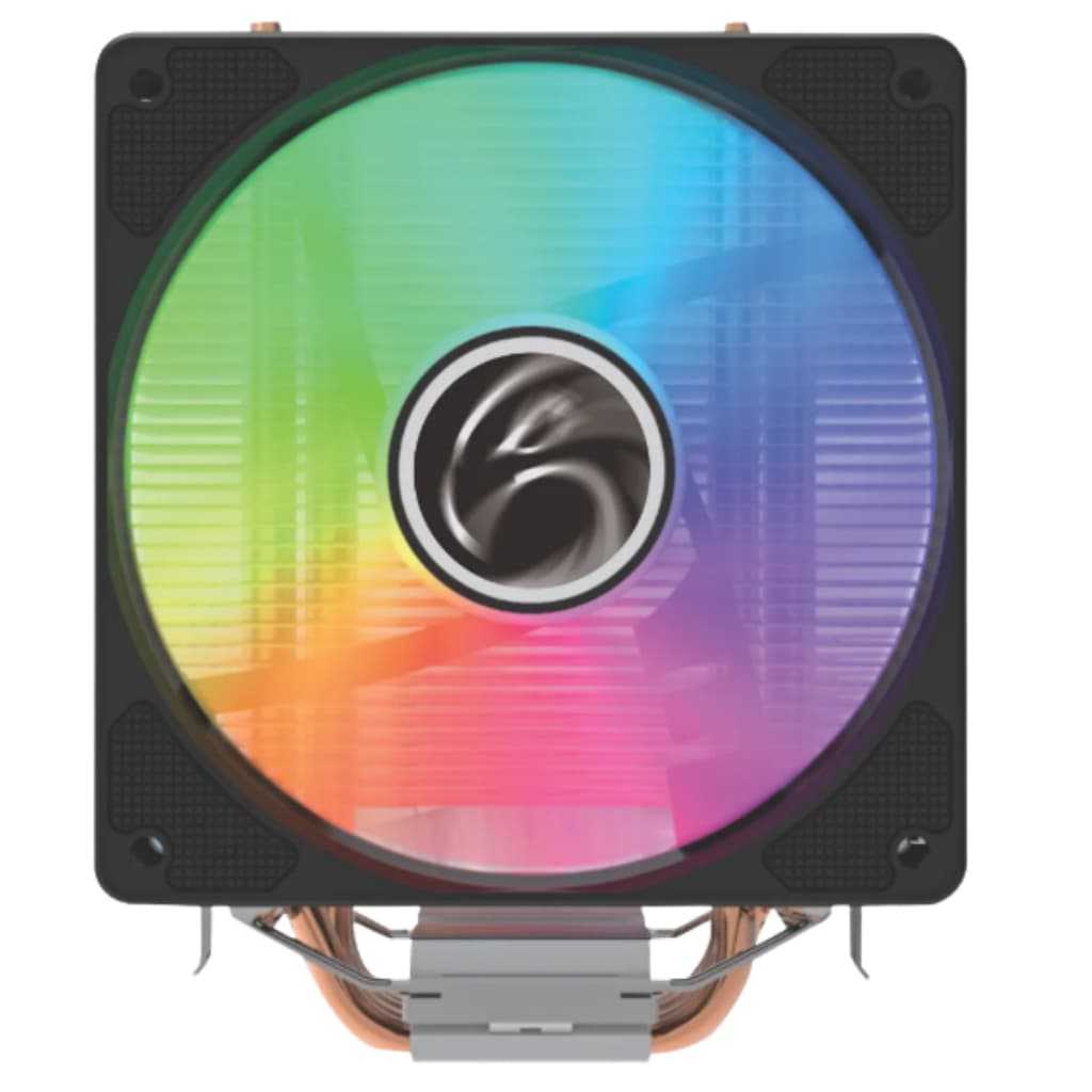Cooler Brazil CL-SA01 Gamer – 4 Heatpipes, 150W, LED – Compatível Intel/AMD (115x/1200/1700/AM4/AM5)