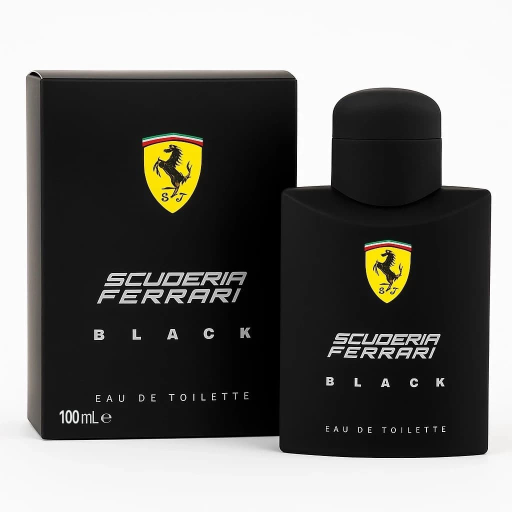 Kit até 2 Perfumes Ferrari Black ou Ferrari Red Masculino 100ml EDT Importado Longa Duração