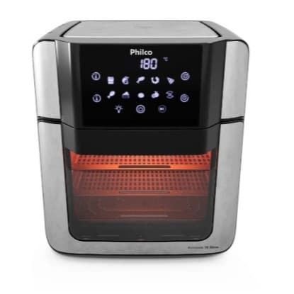Air Fryer Oven Philco 15l Painel Digital 220V Preto