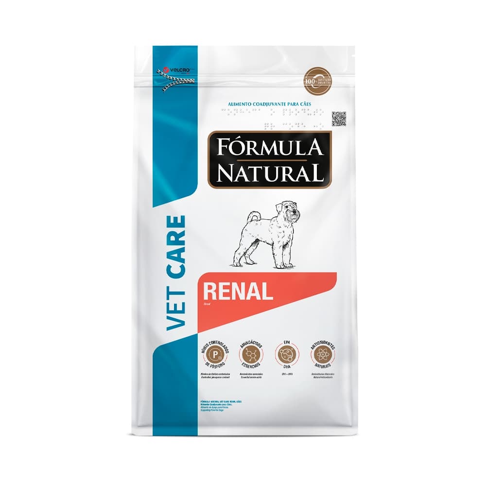 Ração Fórmula Natural Vet Care Renal para Cães com Doença Renal Crônica 2KG