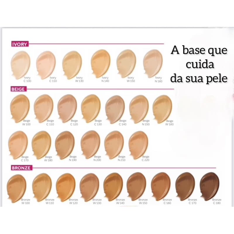 BASE liquida Facial Premium| Efeito Natural e Controla Oleosidade 30ml
